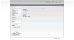 Desktop Screenshot of noc.ashlandfiber.net